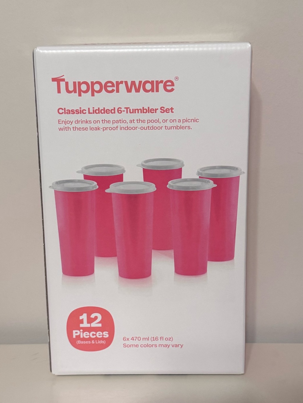 Tupperware Classic Tumbler Set - NWT